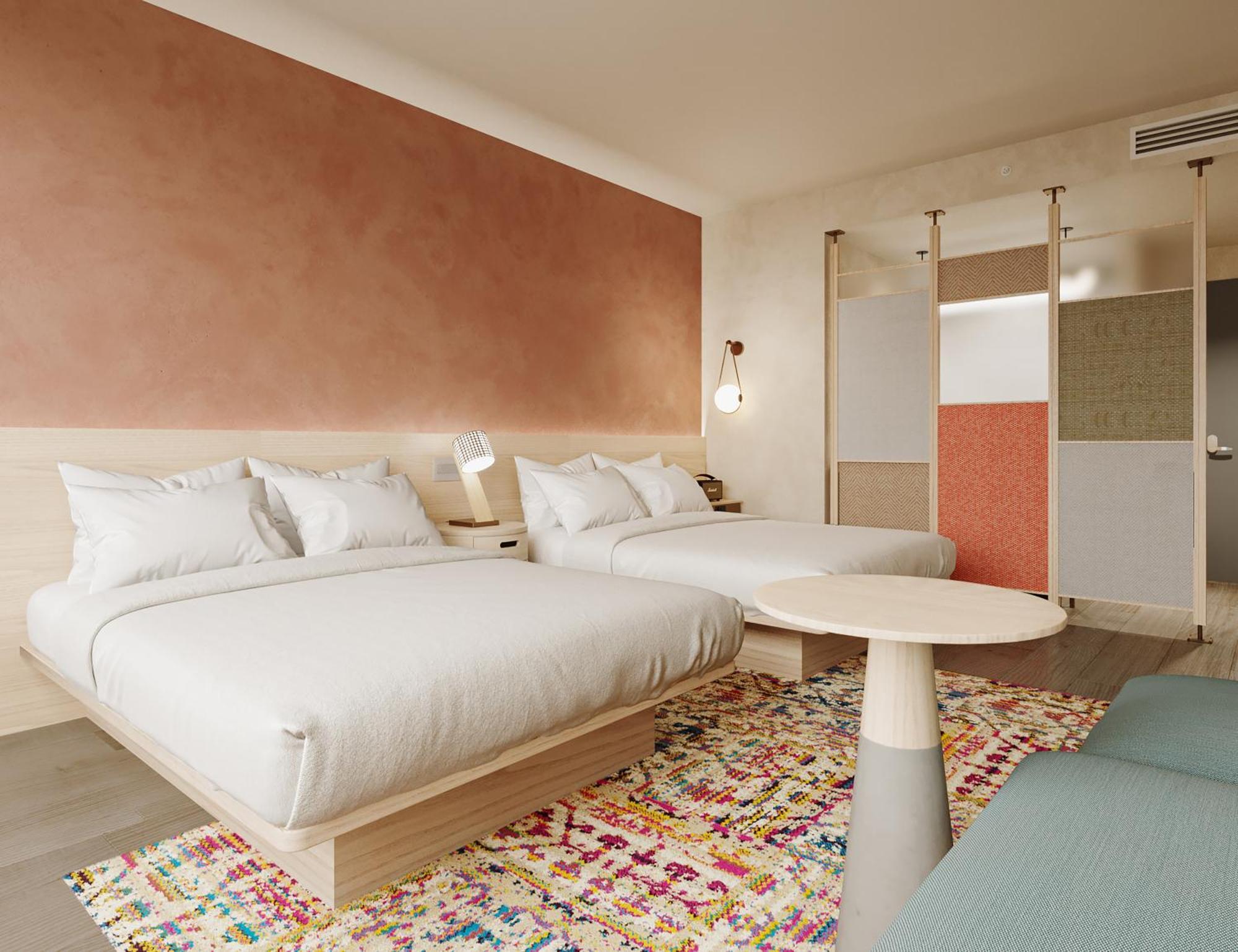 Aloft Playa Del Carmen Hotel Ngoại thất bức ảnh A room at the Hotel Valencia