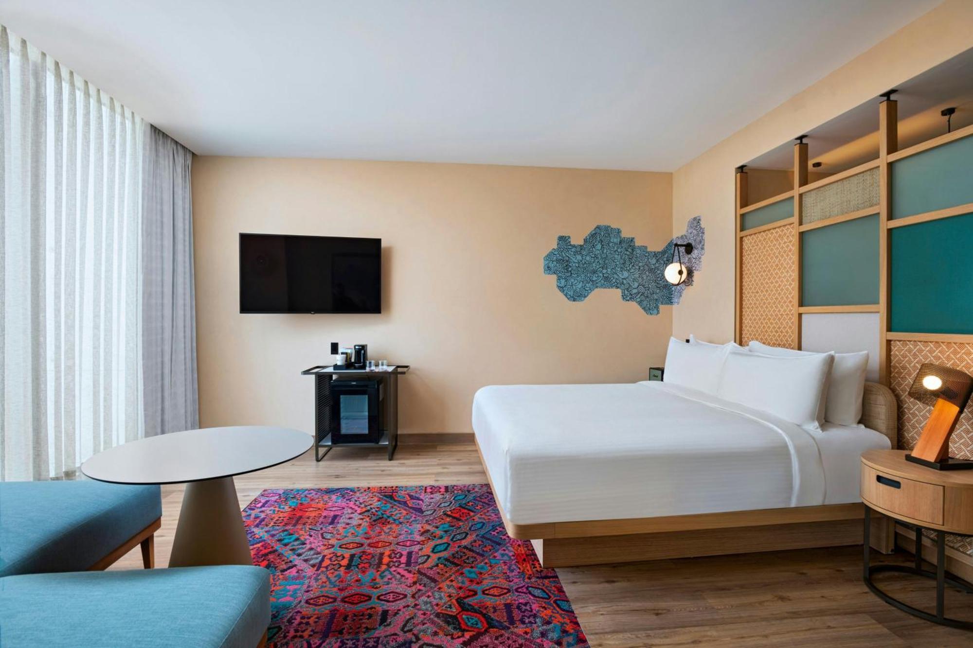 Aloft Playa Del Carmen Hotel Ngoại thất bức ảnh A room at the hotel