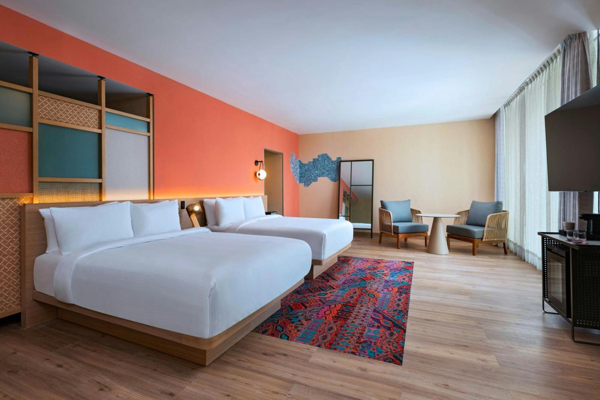 Aloft Playa Del Carmen Hotel Ngoại thất bức ảnh A room at the hotel