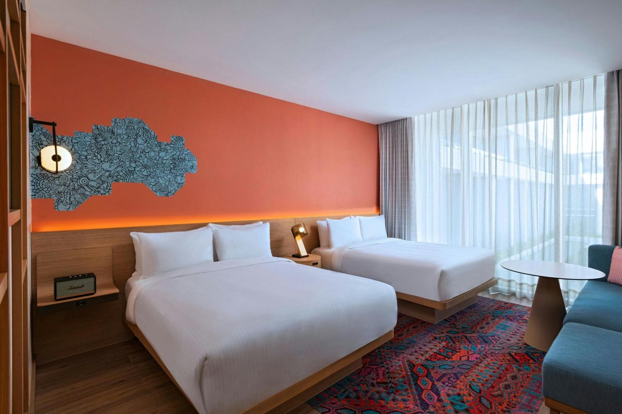 Aloft Playa Del Carmen Hotel Ngoại thất bức ảnh A room at the hotel